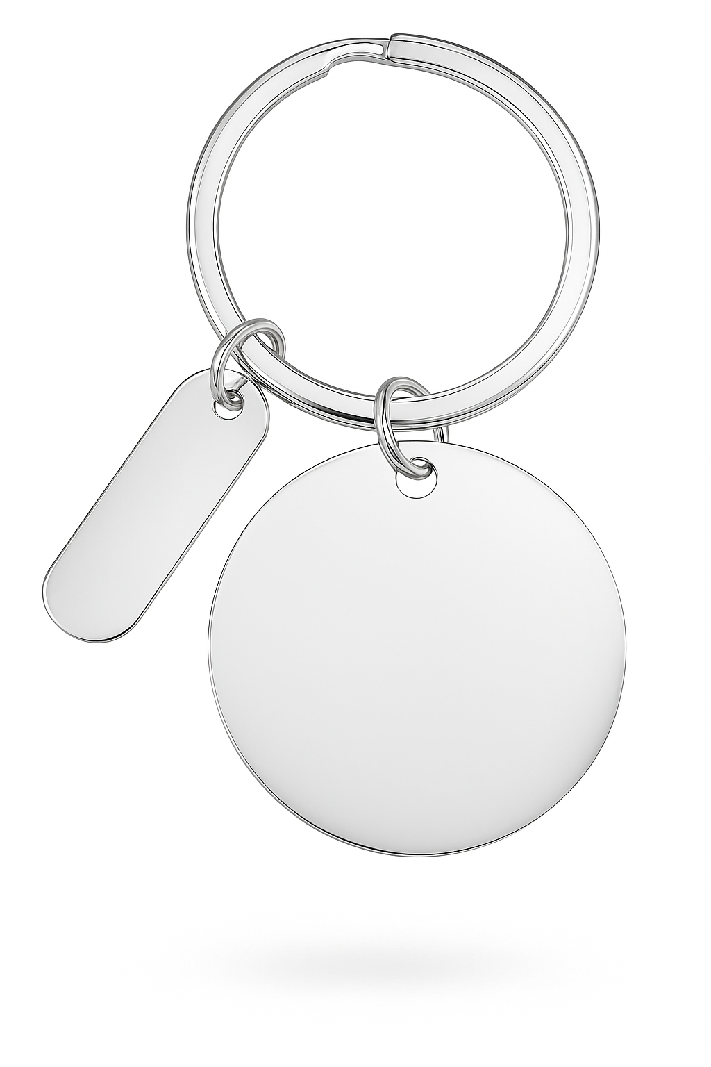 Llavero Metálico Doble Personalizable