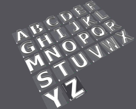 Letras Auecadas Para Charcuteria